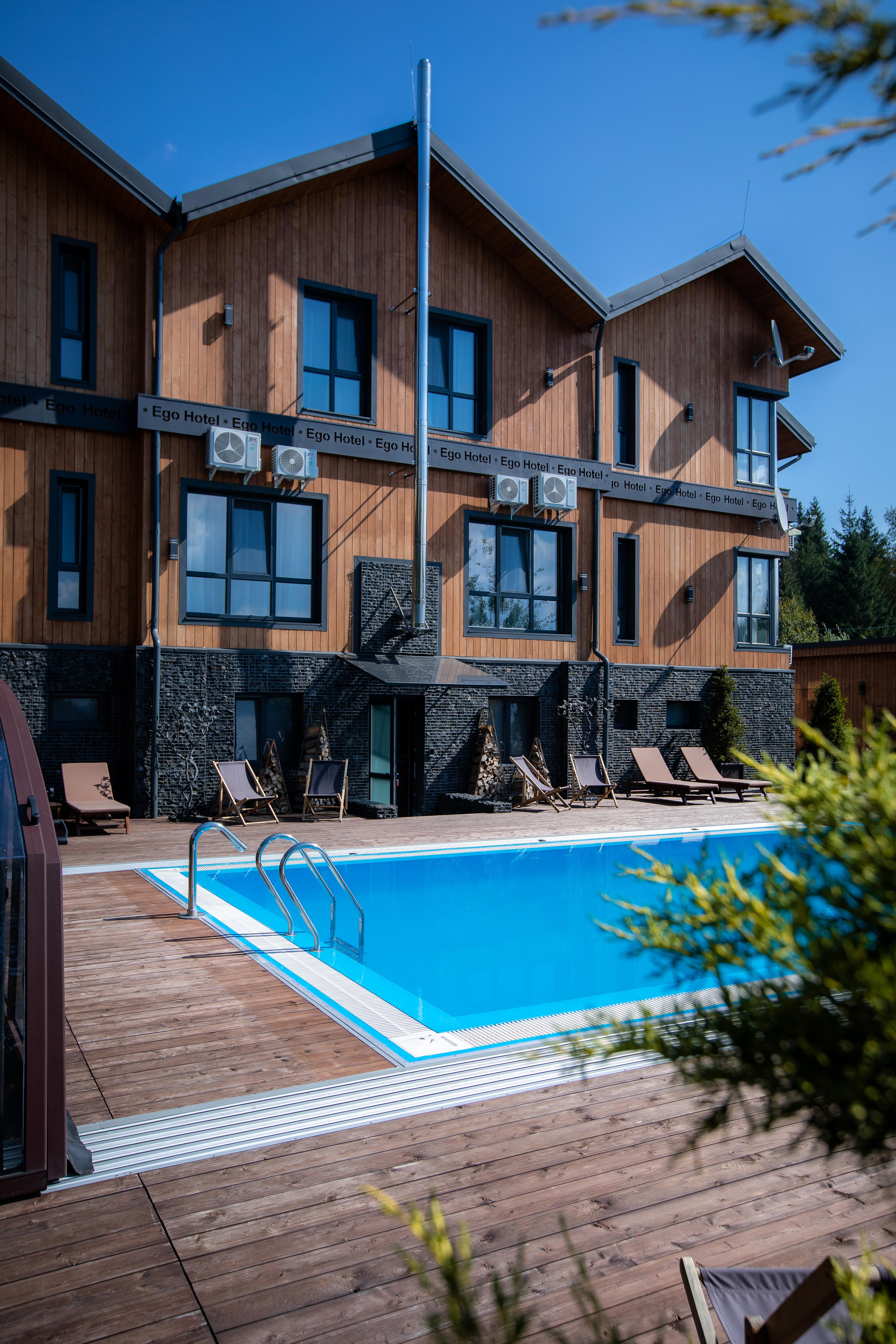 Ego Hotel Yablunytsia Buitenkant foto